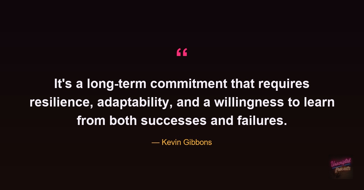 Kevin Gibbons advice for anyone starting their own agency