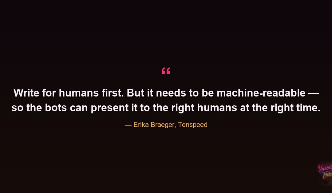 Erika Braeger on Confident Teams & What AI Actually Cites