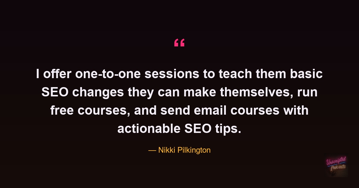 Nikki Pilkington on helping small businesses with limited budgets